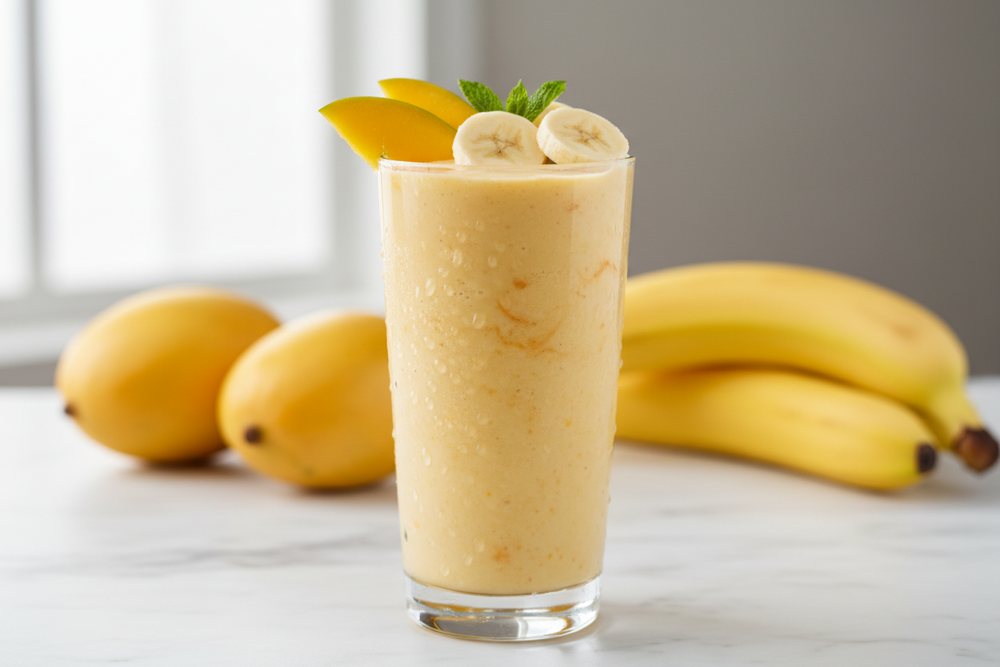 Banana Mango Madness Smoothie Recipe
