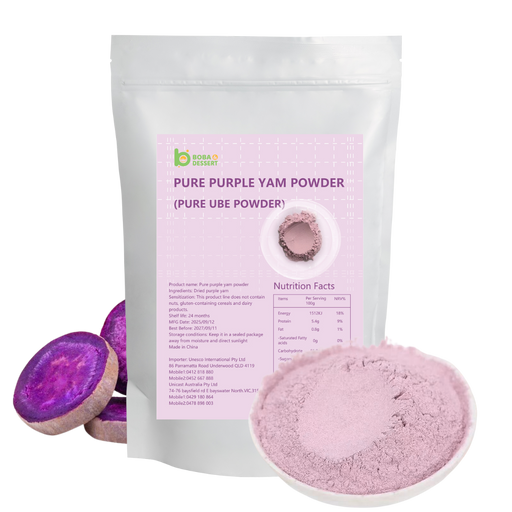 Pure Ube Powder (Purple Yam) 500g — 100% Natural, Made for Lattes & Bubble Tea