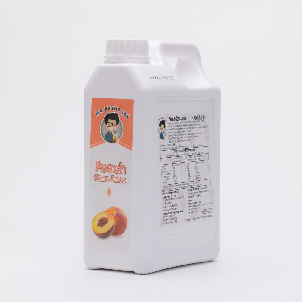 TC Peach Flavour Concentrated Syrup  (2.5kg)