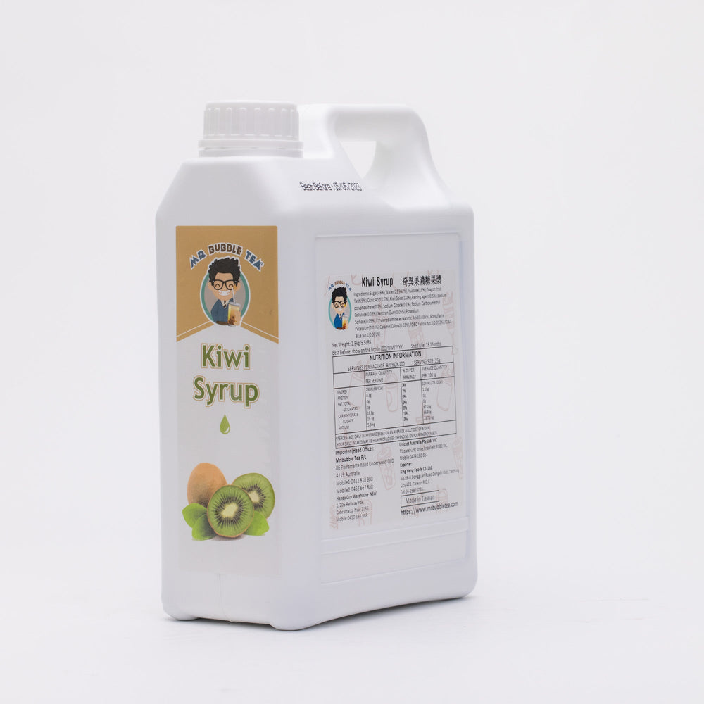TC Kiwi Flavour Concentrated Syrup with seeds (2.5kg)