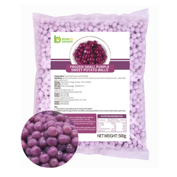 Frozen SMALL Purple Sweet Potato Balls (500g)- Mel Metro only