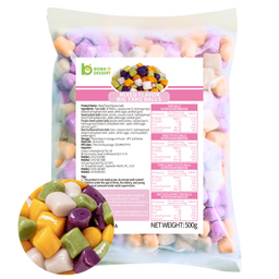 Frozen MIXED(4) Flavor BIG Taro Balls (500g) - NSW&QLD Metro only