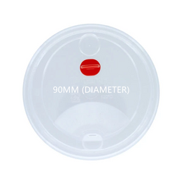 V 90 Red Heart Lid (White, Black, Clear)