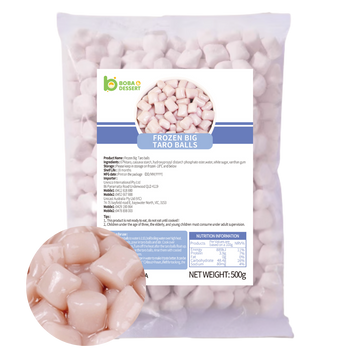 Frozen BIG Taro Balls (500g) - Mel Metro only