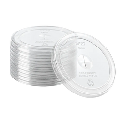 96MM RPET FLAT LIDS (1,000 pcs/ctn)