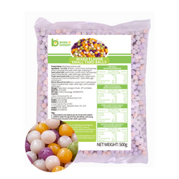 Frozen MIXED(4) Flavor SMALL Taro Balls (500g) -  NSW&QLD Metro only