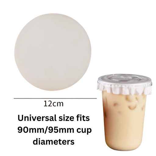 12cm Round Shape Leak Proof Paper Films (500pcs)