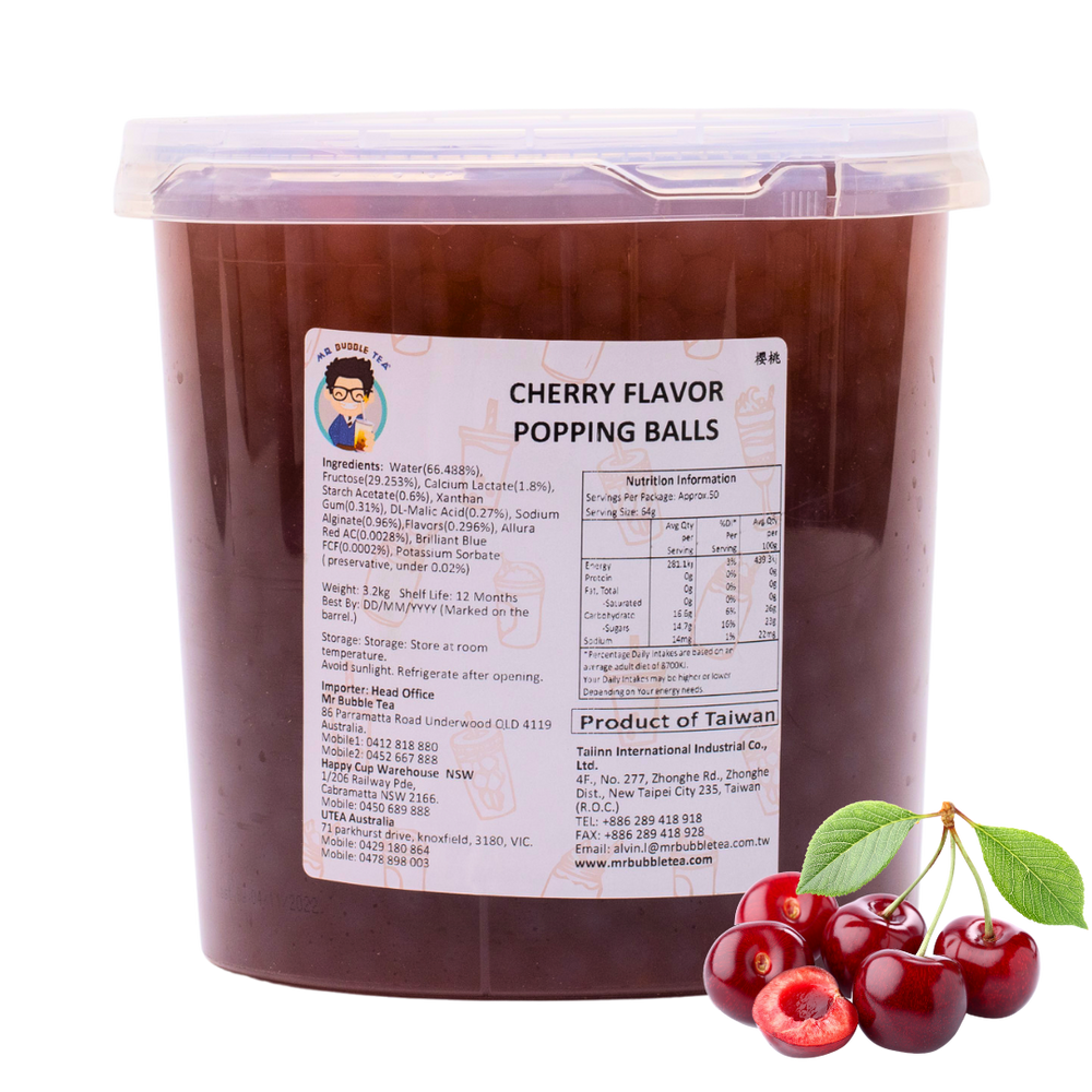 Cherry Flavor Popping Ball (3.2kg) - BUY1GET1FREE
