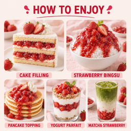 Strawberry Filling with Diced Strtawberry 1.5KG