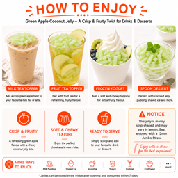 Coconut Jelly-Green Apple Flavor (3.85kg)