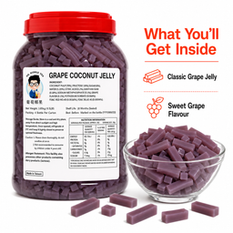 Coconut Jelly-Grape Flavour (3.85 kg)
