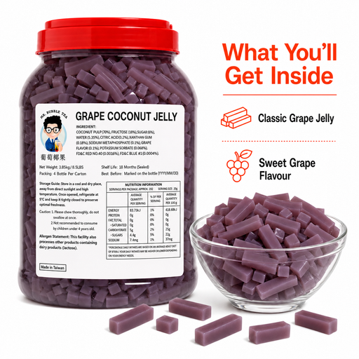 Coconut Jelly-Grape Flavour (3.85 kg)
