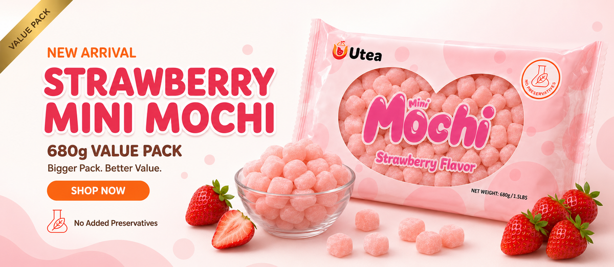 Strawberry Mini Q Mochi