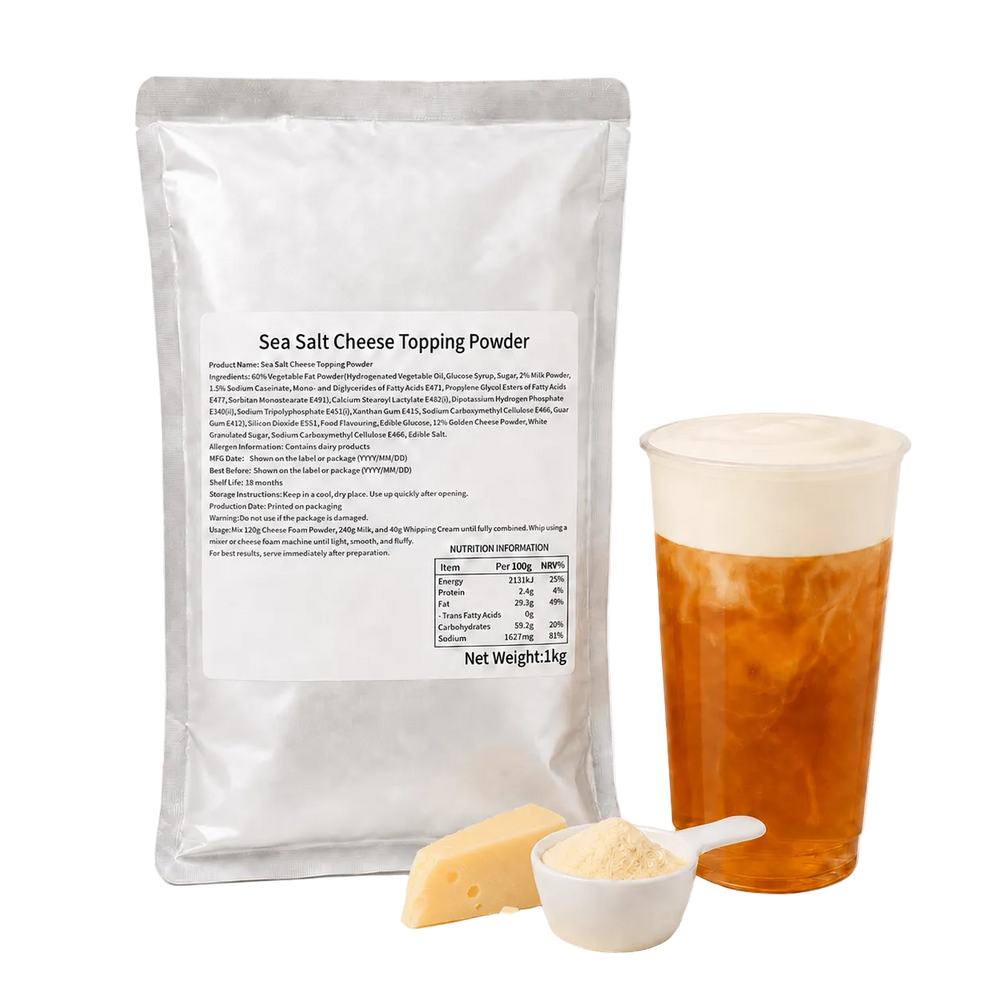 Sea Salt Cheese Topping(Milk Foam) Powder 1kg - New