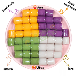 Frozen MIXED(4) Flavor BIG Taro Balls (500g) - NSW&QLD Metro only