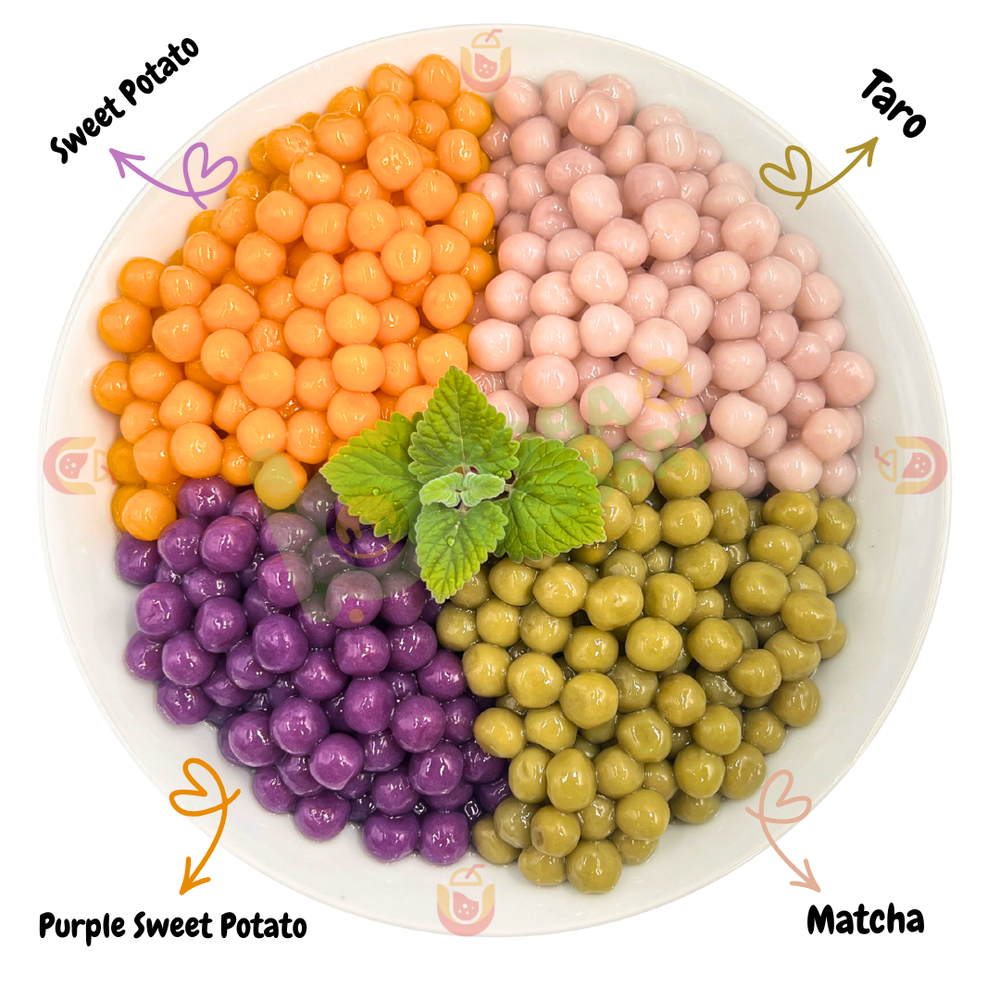 Frozen SMALL Purple Sweet Potato Balls (500g)- Mel Metro only