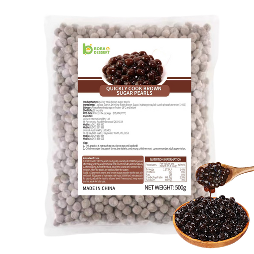 Frozen Brown Sugar Pearls 500g – UTea Australia