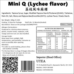 Mini Q Mochi Value Pack Lychee 680g – value pack for bubble tea shops