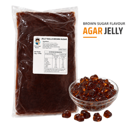 Agar Pearl Brown Sugar Flavor (2kg)