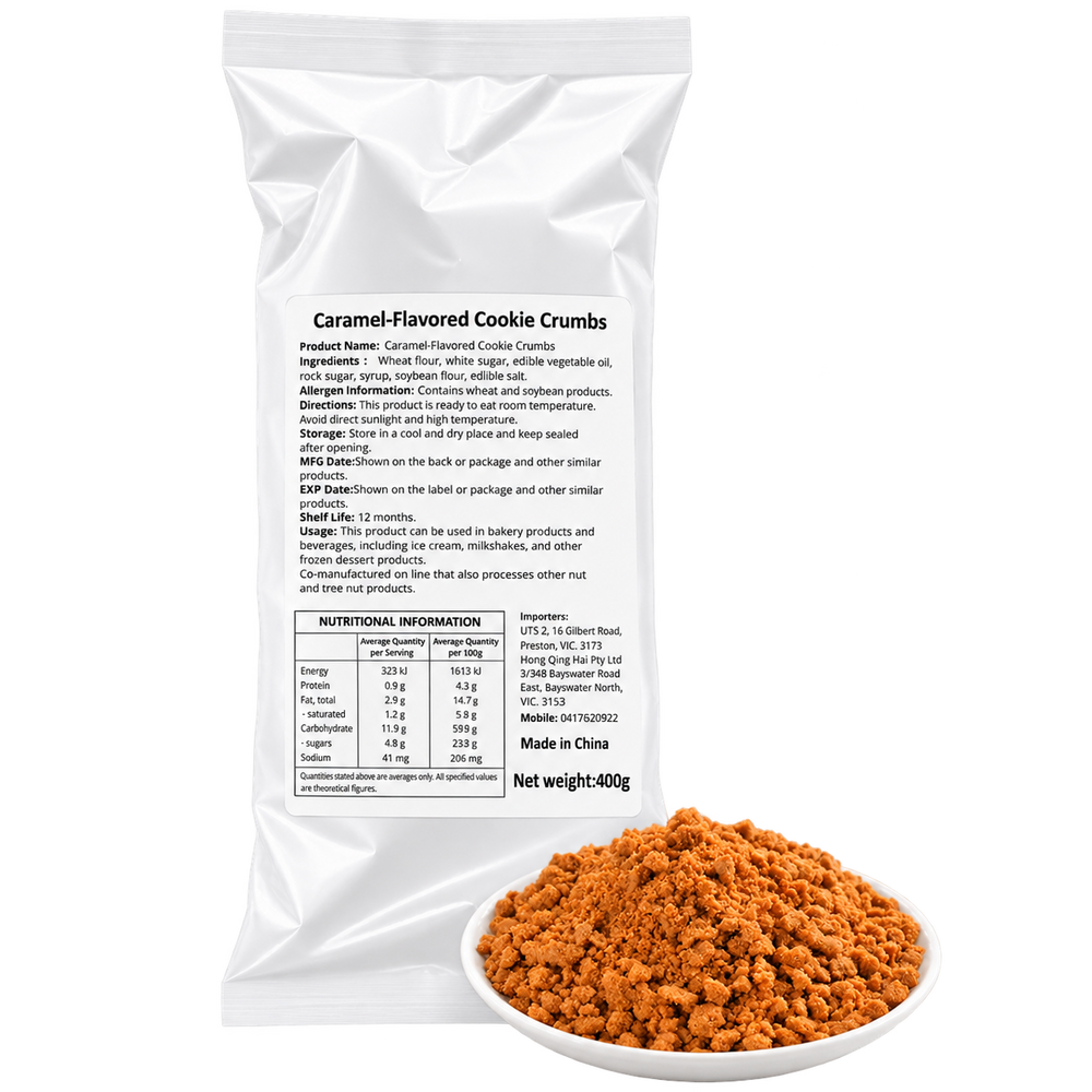 Caramel-Flavored Cookie Crumbs 400g