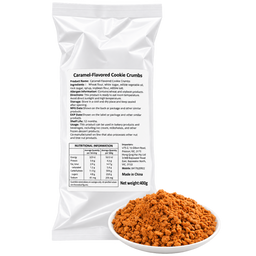 Caramel-Flavored Cookie Crumbs 400g
