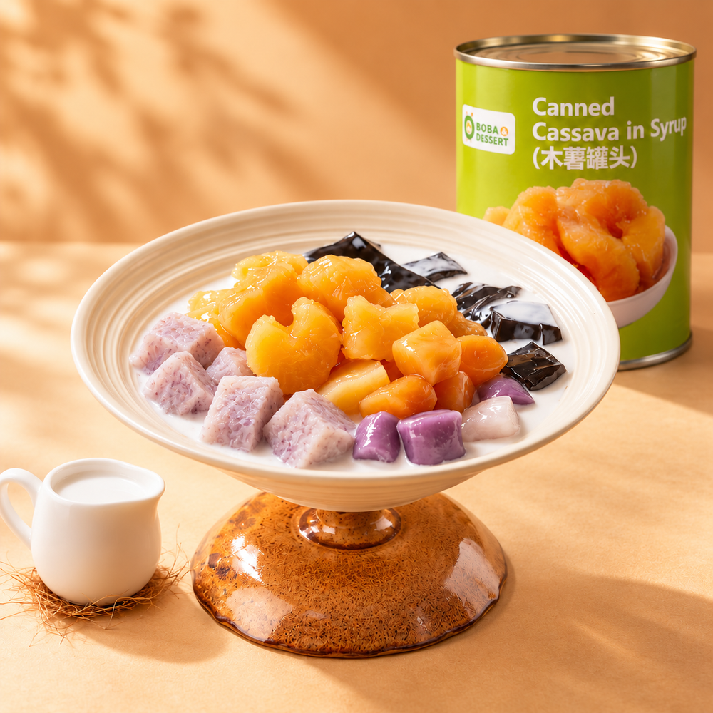 Canned Cassava(木薯) in Syrup 900g