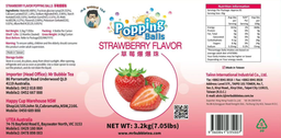 Strawberry Flavor Popping Ball (3.2kg)
