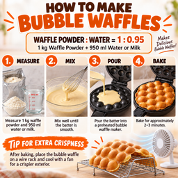 Bubble Waffle Powder 1kg