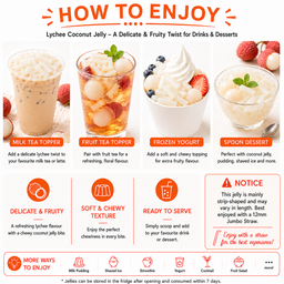 Coconut Jelly-Lychee flavor (3.85kg)
