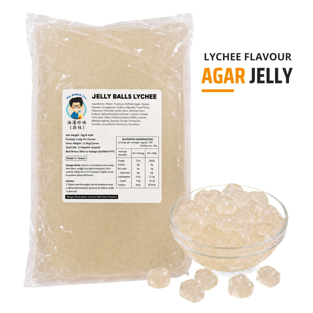 Agar Pearl Lychee Flavor (2kg)