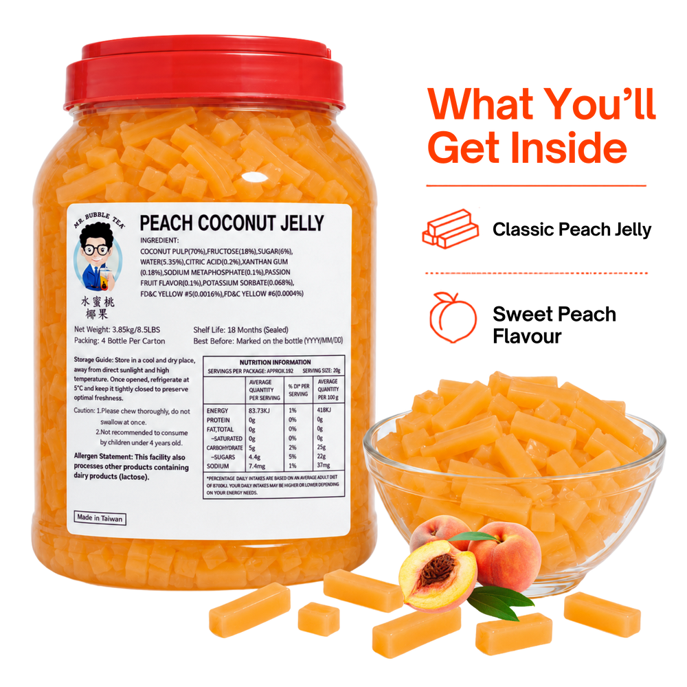 Coconut Jelly-Peach Flavour (3.85kg)