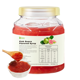 Pink Guava Flavoured Syrup 1kg wholesale - UTea Australia