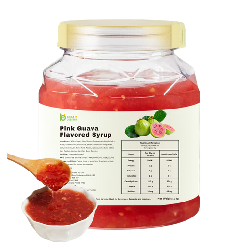 Pink Guava Flavoured Syrup (1kg)