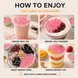 Agar Pearl Sakura Flavor (2kg)