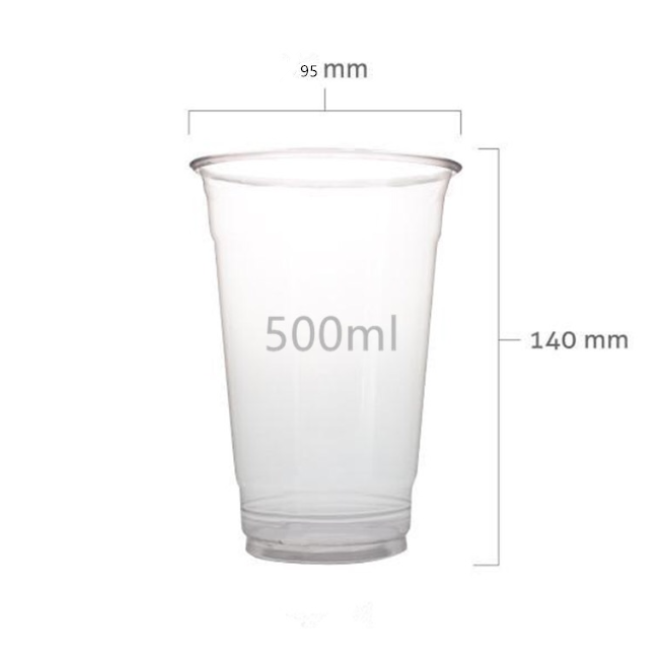 PP 95mm Y500 or  Y700 CLEAR CUP