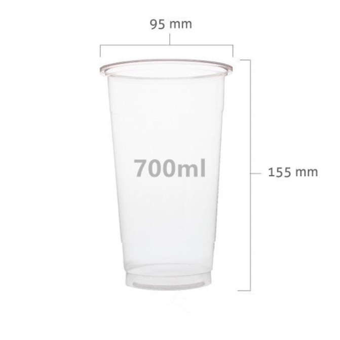PP 95mm Y500 or  Y700 CLEAR CUP