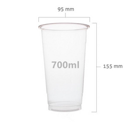 PP 95mm Y500 or  Y700 CLEAR CUP